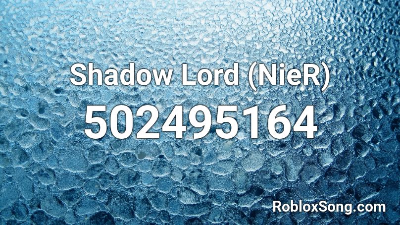 Shadow Lord (NieR) Roblox ID