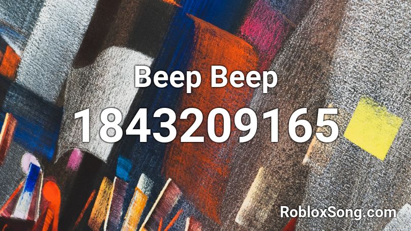 Beep Beep Roblox ID