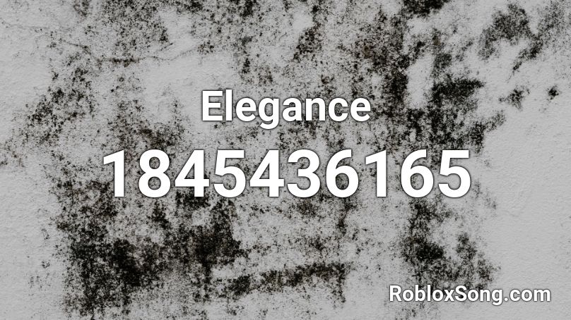 Elegance Roblox ID