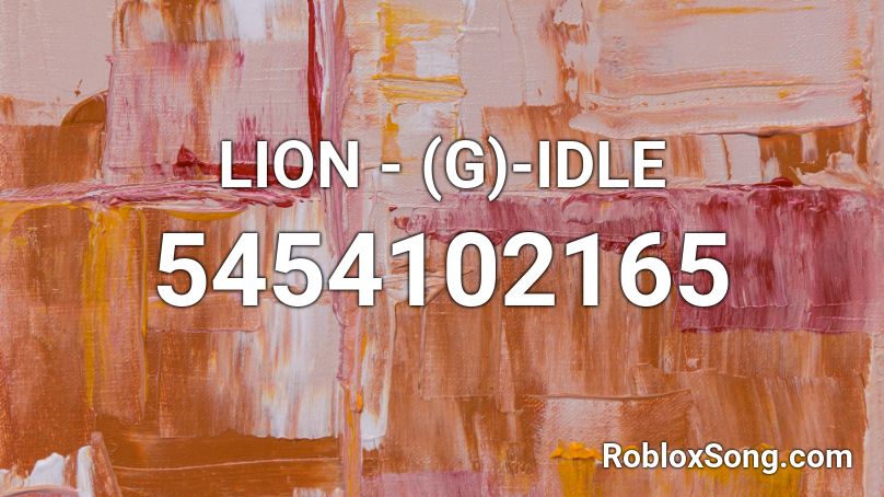 LION - (G)-IDLE Roblox ID