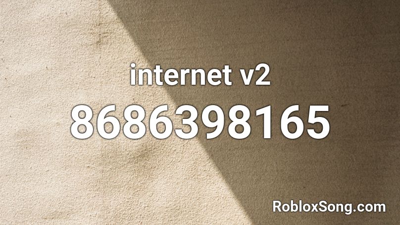 internet v2 Roblox ID