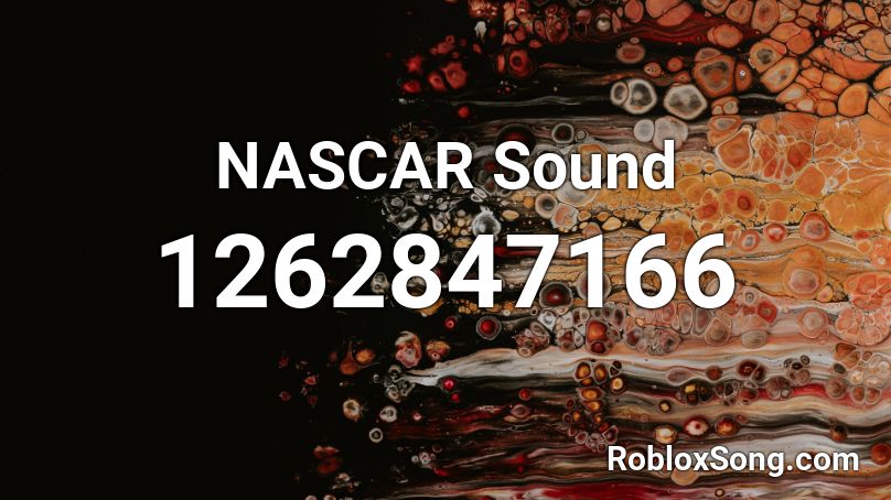 NASCAR  Sound Roblox ID