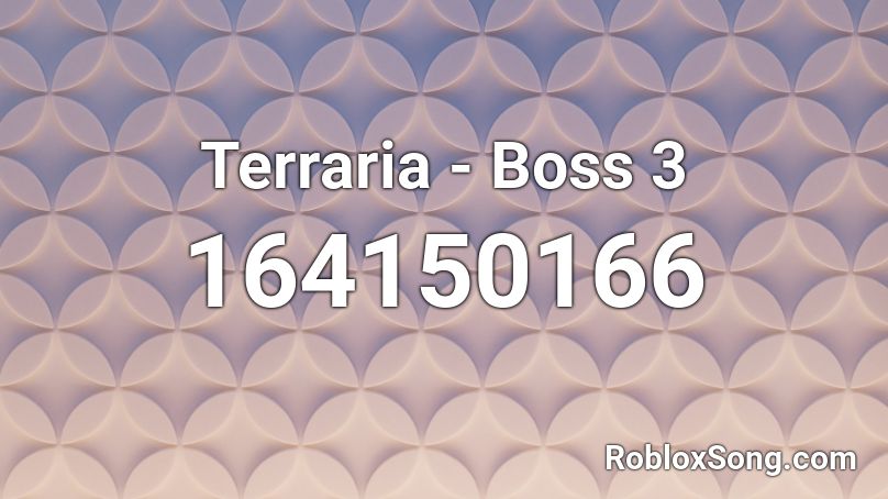 Terraria - Boss 3 Roblox ID