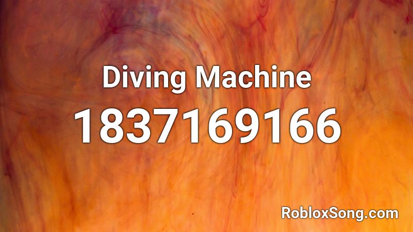 Diving Machine Roblox ID