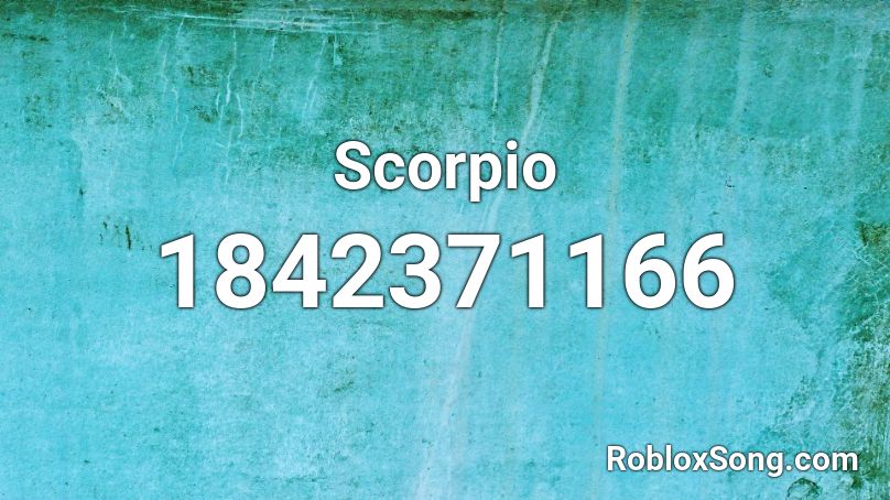 Scorpio Roblox ID