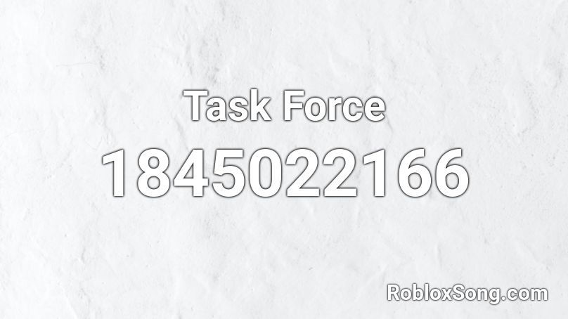 Task Force Roblox ID