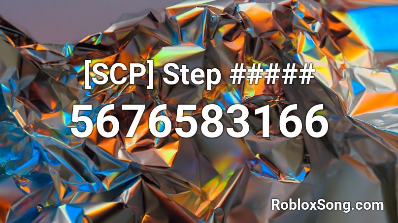 [SCP] Step ##### Roblox ID