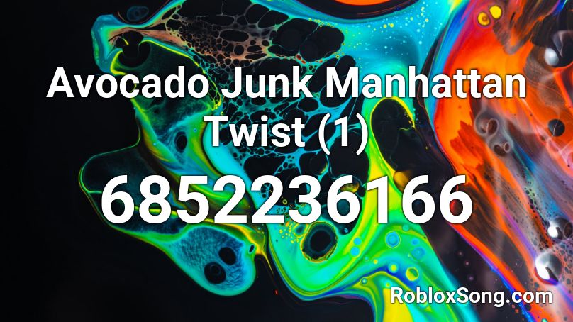 Avocado Junk Manhattan Twist (1) Roblox ID
