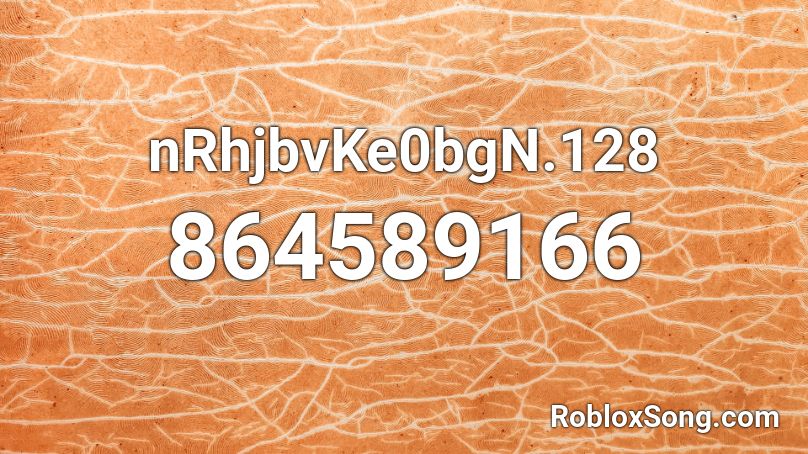 nRhjbvKe0bgN.128 Roblox ID