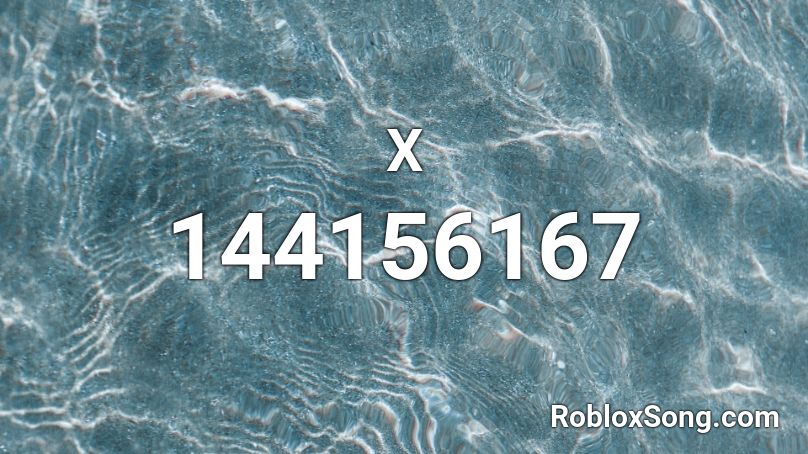 X Roblox ID