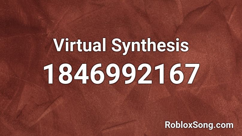 Virtual Synthesis Roblox ID