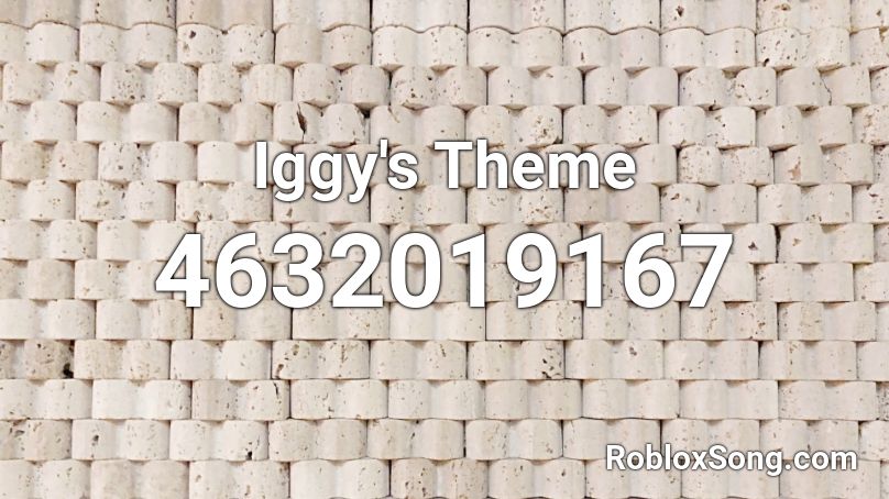  Iggy's Theme Roblox ID