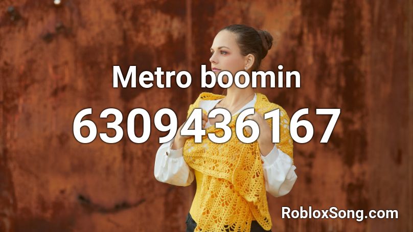 Metro boomin Roblox ID