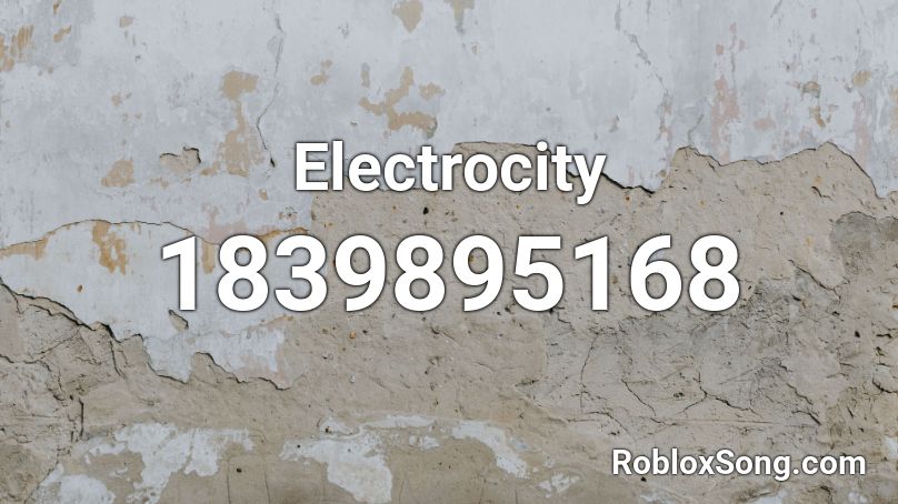 Electrocity Roblox ID