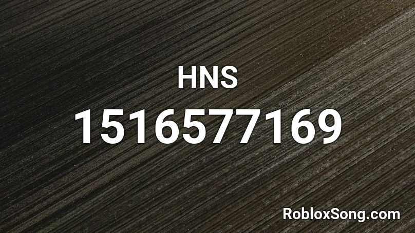 HNS Roblox ID