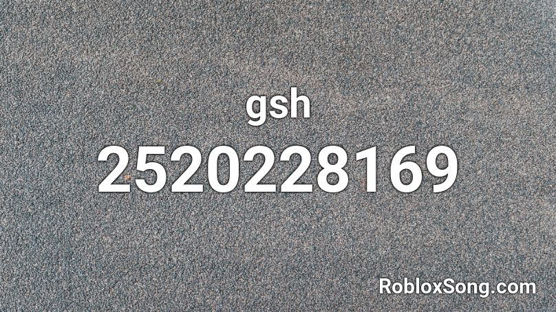 gsh Roblox ID