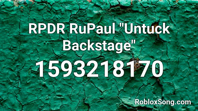 Roblox Rpdr RPDR RuPaul