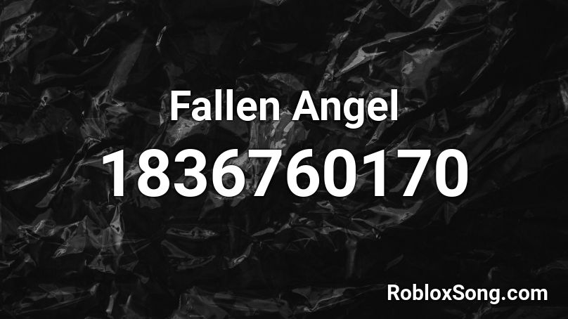 Fallen Angel Roblox ID