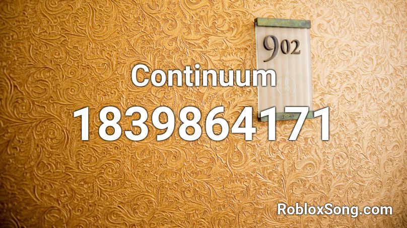 Continuum Roblox ID