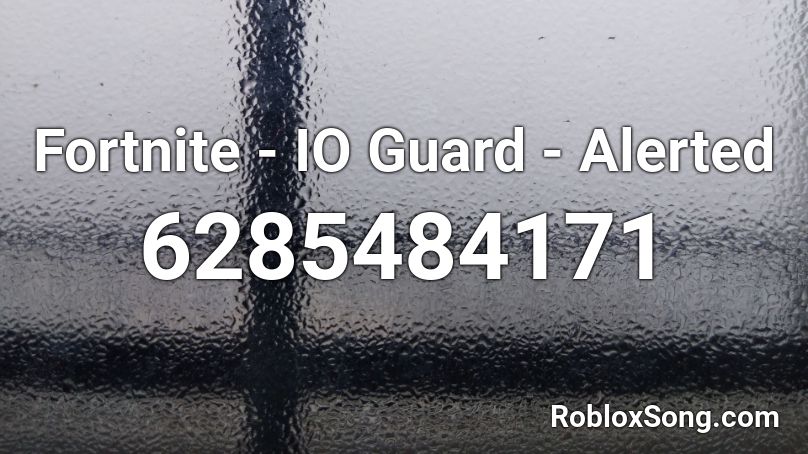 Fortnite - IO Guard - Alerted Roblox ID