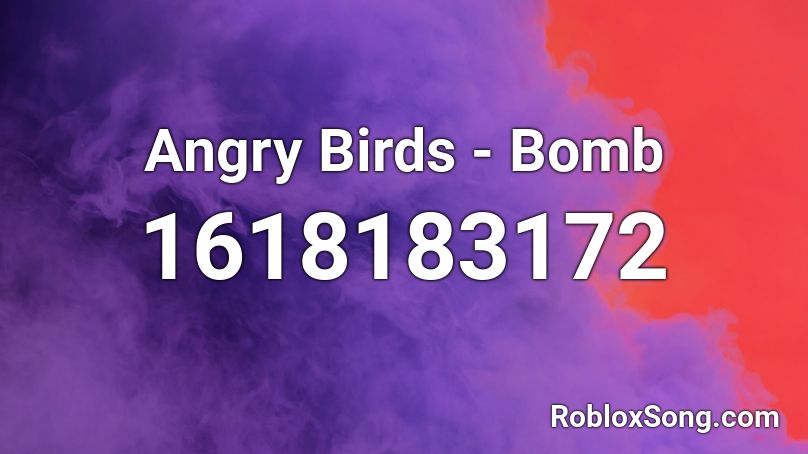 Angry Birds - Bomb Roblox ID