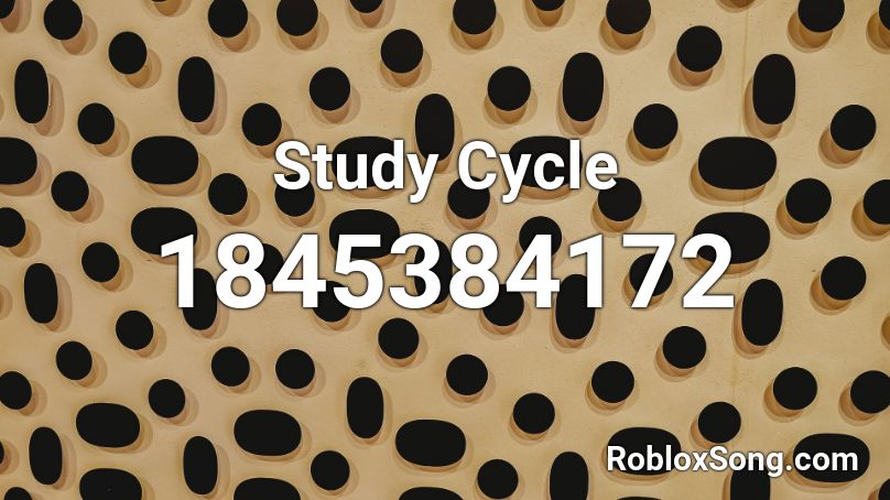 Study Cycle Roblox ID