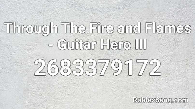 through the fire and flames clone hero chart