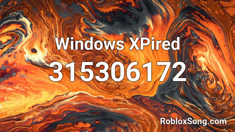 Windows XPired Roblox ID