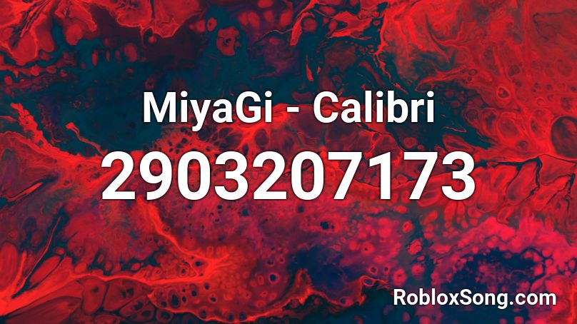 MiyaGi - Calibri Roblox ID