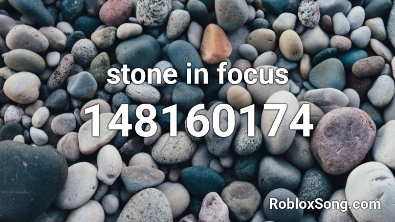 stone in focus Roblox ID