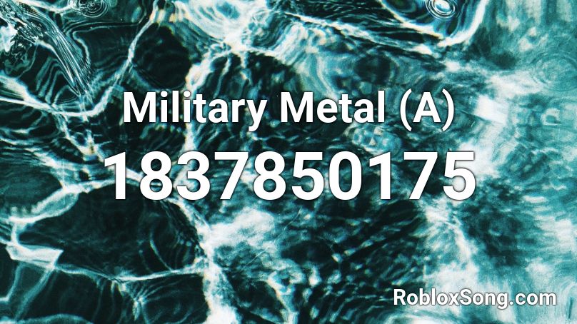 Military Metal (A) Roblox ID