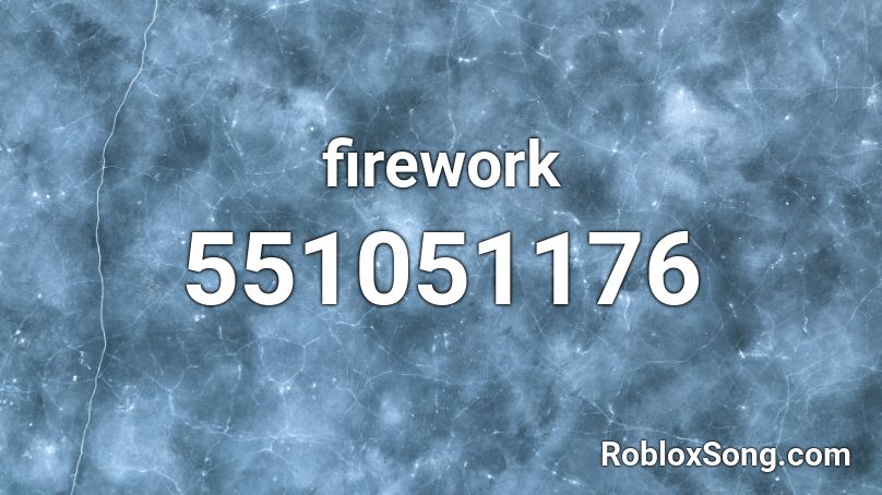 firework Roblox ID