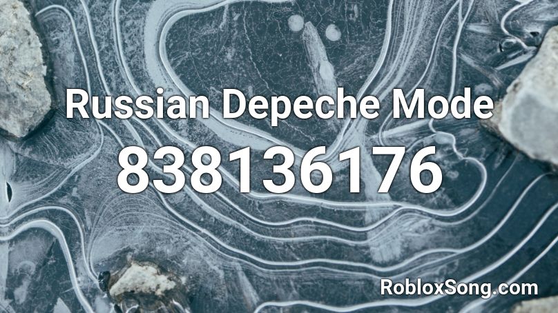 Russian Depeche Mode Roblox ID