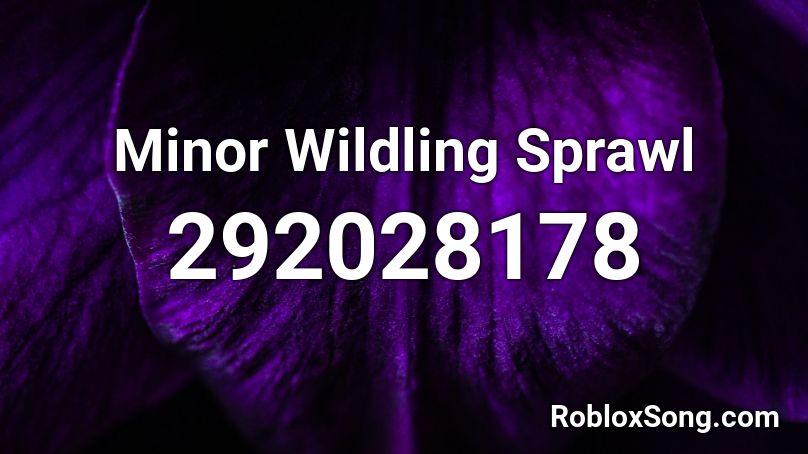 Minor Wildling Sprawl Roblox ID