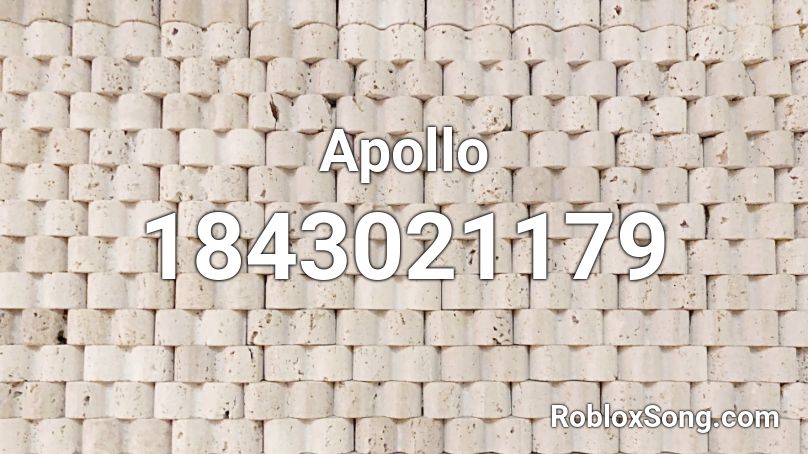 Apollo Roblox ID