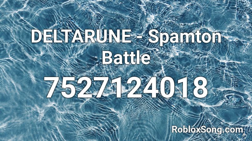 Deltarune: Spamton Roblox ID - Roblox music codes