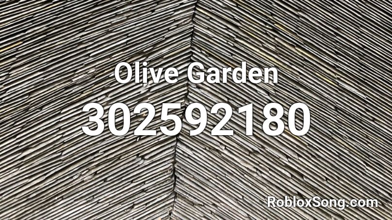 Olive Garden Roblox ID