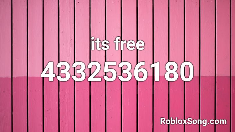 its free Roblox ID