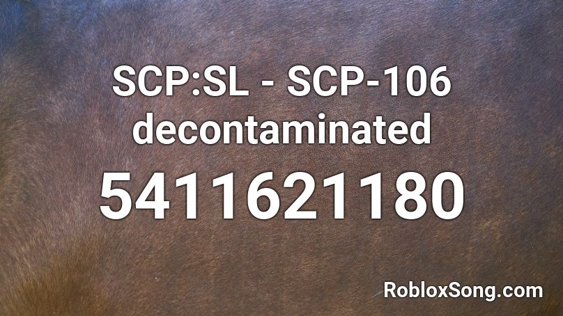 SCP:SL - SCP-106 decontaminated Roblox ID