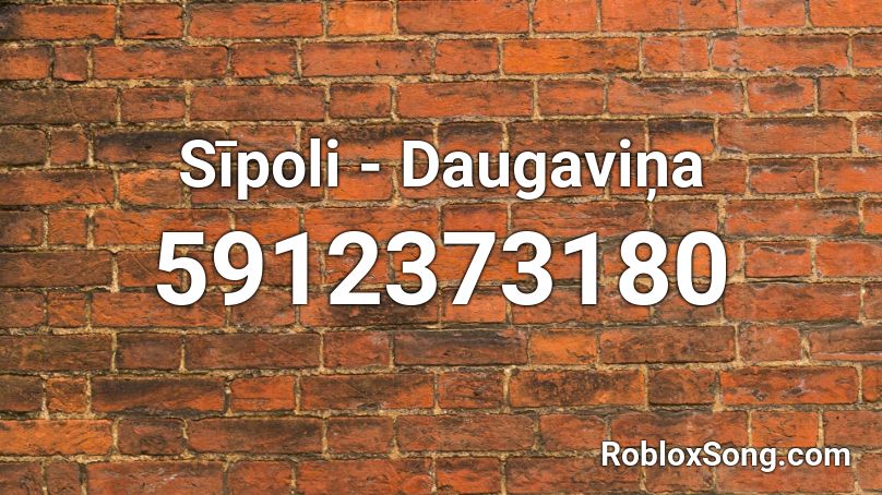 Sīpoli - Daugaviņa Roblox ID
