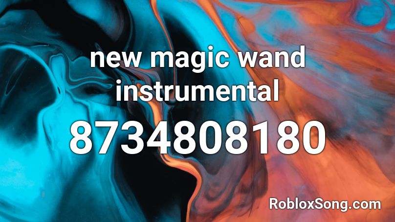 new magic wand instrumental Roblox ID