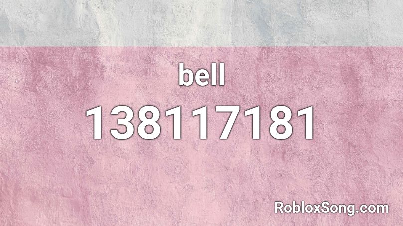 bell Roblox ID