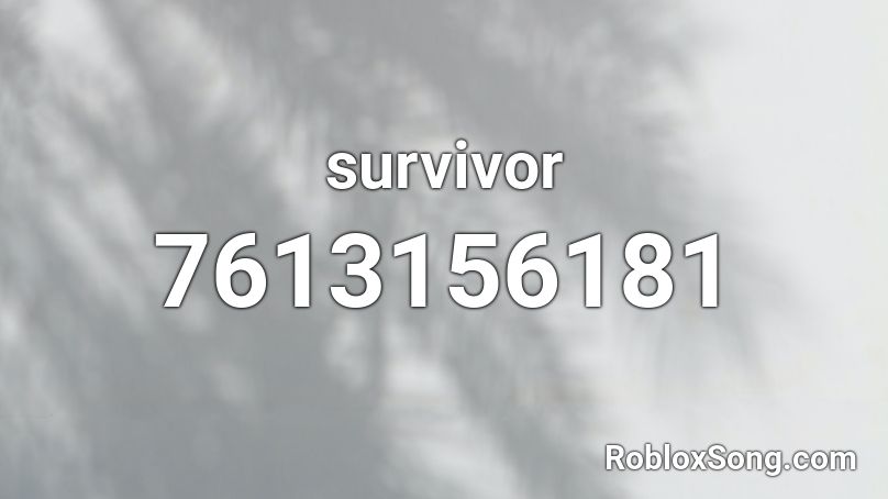 survivor Roblox ID