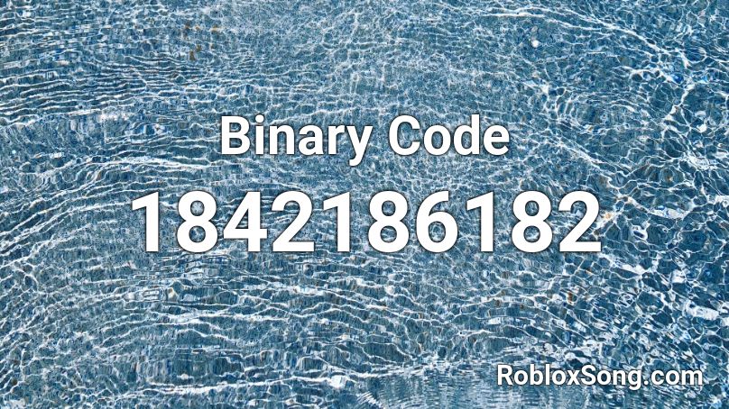 Binary Code Roblox ID