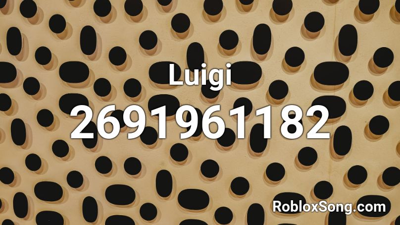 Luigi Roblox Id Roblox Music Codes - making luigi a roblox account