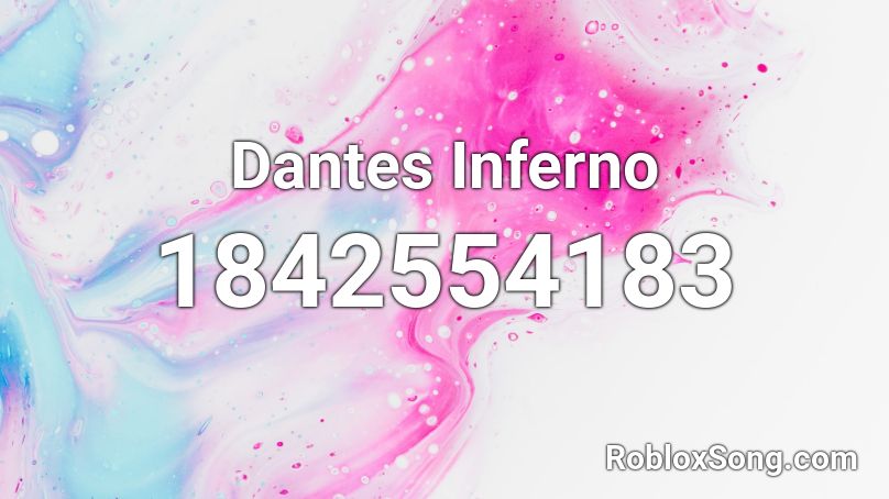 Dantes Inferno Roblox ID