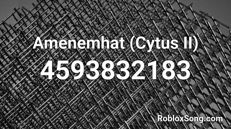 Amenemhat (Cytus II) Roblox ID
