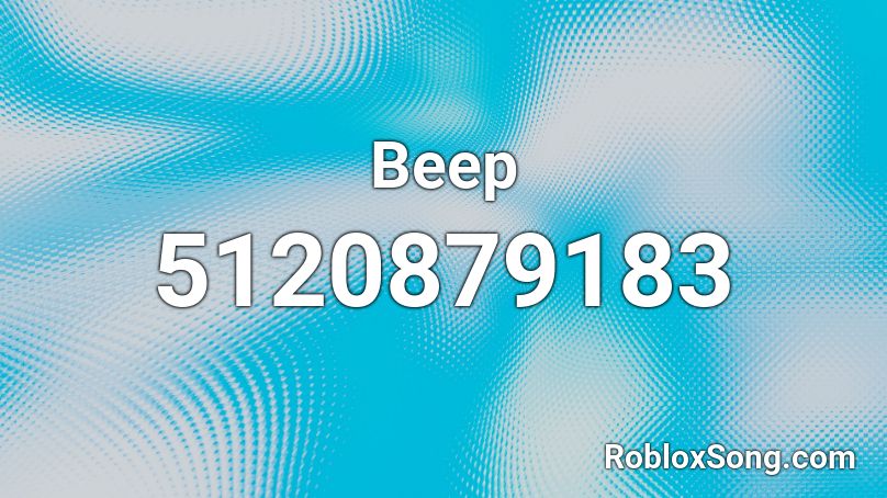 Beep Roblox ID