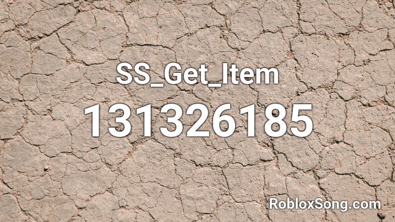 SS_Get_Item Roblox ID