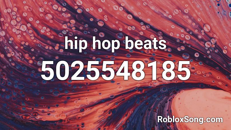 hip hop beats Roblox ID